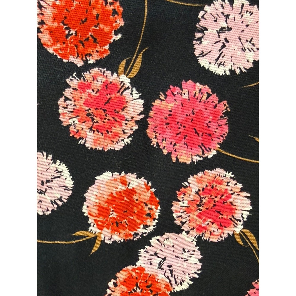 Talbots Pencil Skirt Women Plus Size 16 Floral Pink Black Knee Length Career - Picture 3 of 10